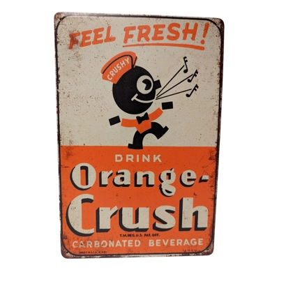 Orange Crush Sign / Soda Pop Sign / Orange Crush Signs