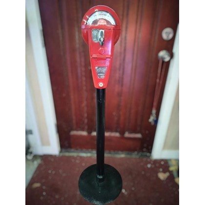 Original Antique Parking Meter / Vintage Car Cars Garage / Mens Roadside Meters