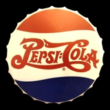 Licensed Pepsi-Cola Button Wall Button..