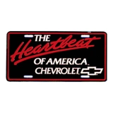 Heartbeat of America Chevrolet License..