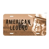 John Wayne American Legend License Pla..