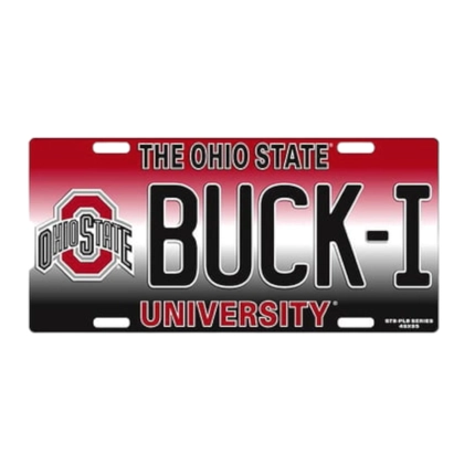 Ohio State License Plate / Buckeyes Vanity Car Plates