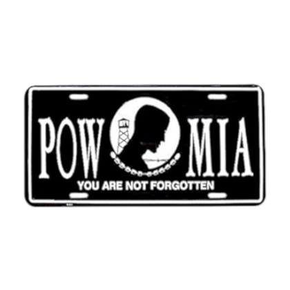 POW MIA License Plate / Vanity Plates / Prisoner of War