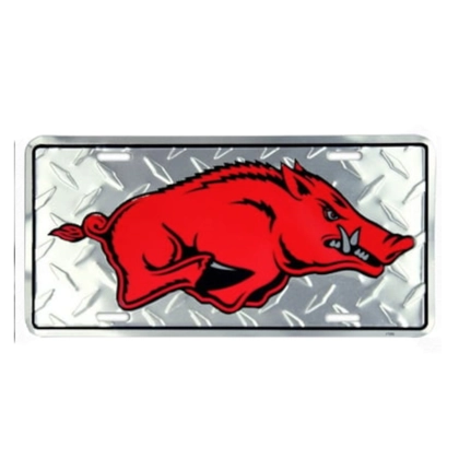 University of Arkansas Razorbacks License Plate / Vanity Plates