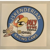 Polydyne Bumper Sticker / Racing Cars ..
