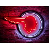 Pontiac Neon Sign / Indian Head / Sign..