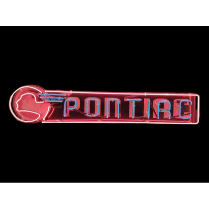 Pontiac Neon Sign / Pontiac Service Neon Car Signs
