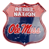 Licensed Ole Miss Rebel Nation Sign / ..