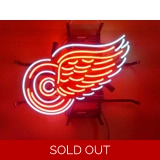 NEW Red Wings Neon Sign / Detroit Hock..