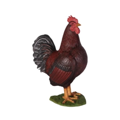 Life Size Rooster Statue / Chicken Farm Life Statues Life Size Rooster Statue / Chicken Farm Life Statues