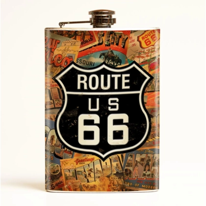 Route US 66 Flask / Highway Flask / Drinking