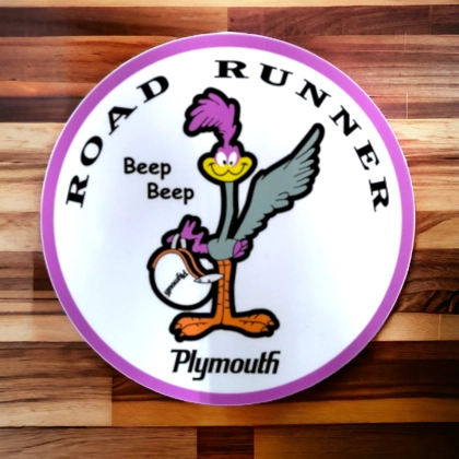 Roadrunner Decal / Plymouth Decals / Bumper Sticker / Sticker Roadrunner Decal / Plymouth Decals / Bumper Sticker / Sticker