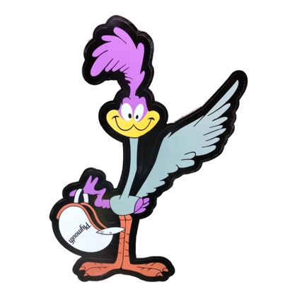 Roadrunner Plymouth Cartoon Sign / Road Runner Signs