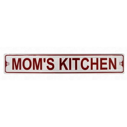 Mom's Kitchen Street Sign / Moms Kitchen Signs for Mom