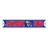 Jayhawk Blvd Street Sign / Kansas Univ..