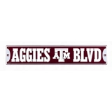 Aggies Blvd Street Sign / Texas A & M ..
