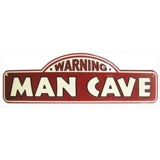 Warning Man Cave Sign / Warning Signs ..