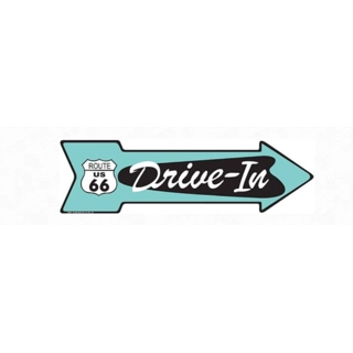 Drive-In Route 66 Arrow..