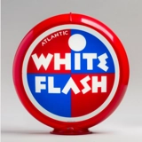 White Flash Gas Pump Globe / Globes Fo..