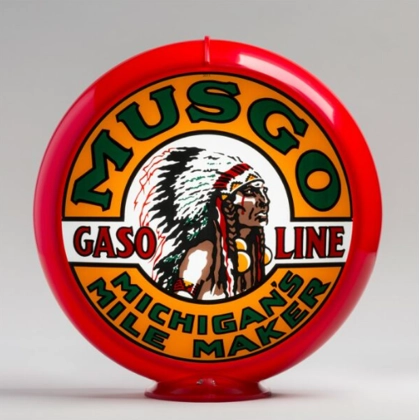 Musgo Gasoline Gas Pump Globe / Globes For Gas Pumps Musgo Gasoline Gas Pump Globe / Globes For Gas Pumps