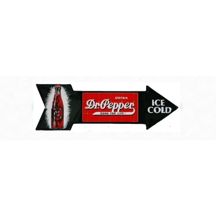 Licensed Dr Pepper Sign / Dr. Pepper Soda Pop Arrow Signs / Soda Pop Vintage Arrow