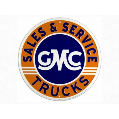 24" GMC Trucks Sign  / GMC Truck Sales Service Signs