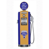 Licensed Ford V8 Gas Pump Die Cut Sign..