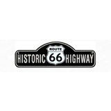 Route 66 Die Cut Sign / Route66 Garage..