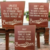 Burma-Shave Signs / Road Signs / Poems..