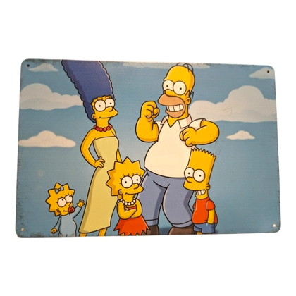 The Simpsons Sign / Cartoon Signs / T.V. Show Sign