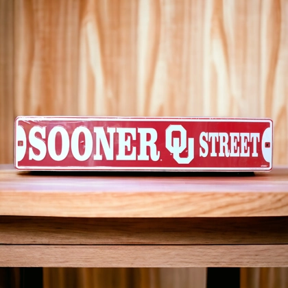 Licensed Sooner Street Sign / University of Oklahoma Signs