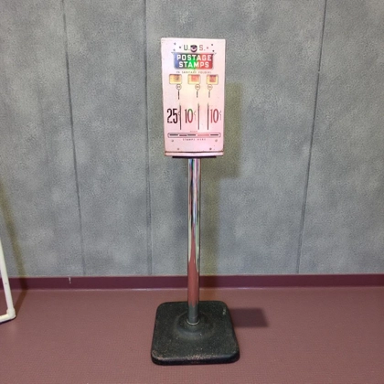 Original Vintage Postage Stamps Machine / Antique Mail USPS Machines Collectible