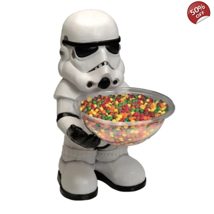 Star Wars Stormtrooper Statue / Candy Bowl Holder Star Wars Stormtrooper Half Foam Licensed Statue / Star Wars Statues / Collectibles
