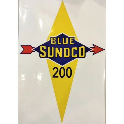 Sunoco Decal / Blue Sunoco Decals / Petro / Gas Pump / Classic / Vintage / Sticker / Gas Station / Mens / Gas Pumps Decals / Garage