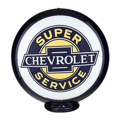 Licensed Super Chevrolet Gas Pump Globe / Chevy Globes Licensed Super Chevrolet Gas Pump Globe / Chevy Globes