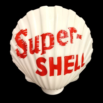 Reproduction Super Shell Gas Pump Globe / Super Shell Globes