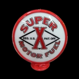 Custom Super X Motor Fuel Gas Pump Glo..