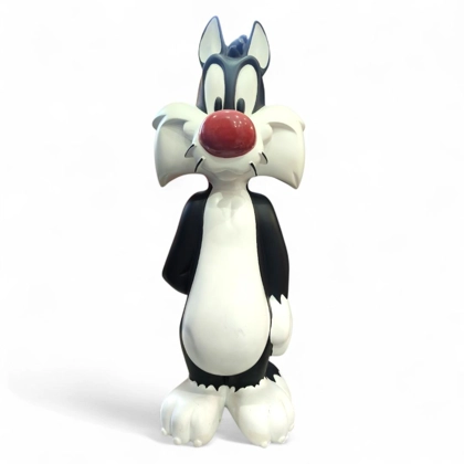 Sylvester And Tweety Bird Statue / Man Cave / Looney Tunes Cartoon Statue