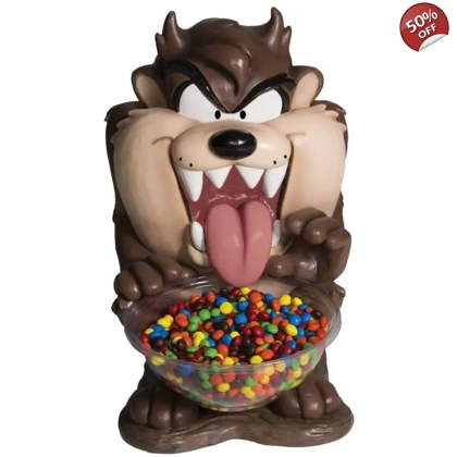 Tasmanian Devil Candy Bowl / Looney Tunes Cartoon Kids Candy Dish