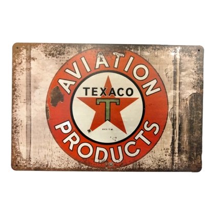 Texaco Aviation Products sign / Texaco / Oil signs / Garage