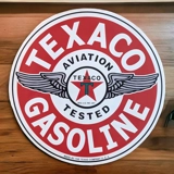 Texaco Gasoline Decal / Texaco Aviatio..