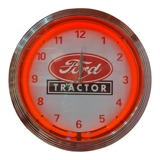 Licensed Ford Tractors Neon Clock / Fa..