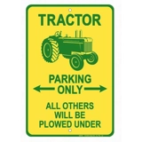 Tractor Parking Only Sign / Farm Signs..