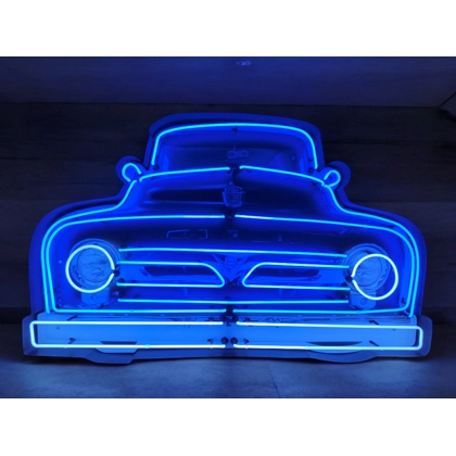Licensed Ford V8 Grill Neon Sign / Ford Signs / V8 Trucks