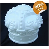 DISCOUNTED White Crown Gas Pump Globe ..