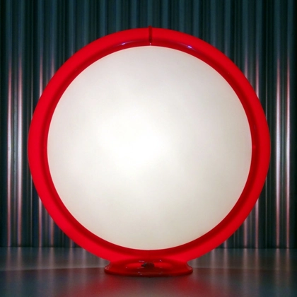 Two 13.5" White Gas Pump Lenses / For Globe Which Is Not Included Two 13.5" White Gas Pump Lenses / For Globe Which Is Not Included