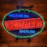 Zephyr Neon Sign / Gas Station Signs /..