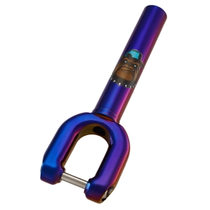 Colour Chrome Threadless Forks - Neo Chrome Purple