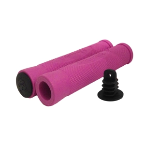 Team Dogz Logo Flangeless Slip On Grips Mauve