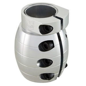 SCS Oversized Grenade Clamp - Silver